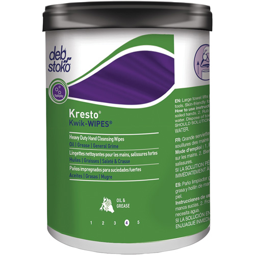 Kresto&reg; Kwik-Wipes&reg; Wipes, 70 Wipes, 12" x 10" Advanced Consulting and Training Ltd.