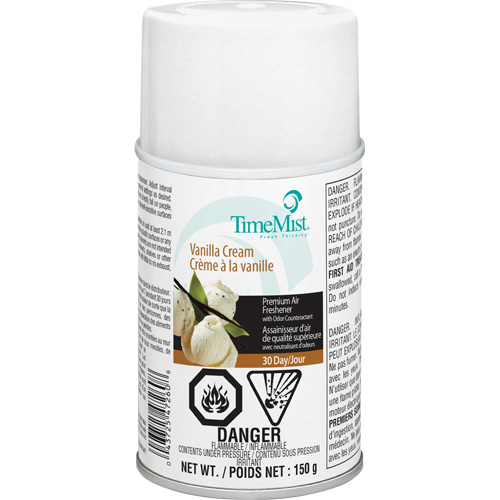 TimeMist&reg; Industrial Strength Air Freshener, Vanilla Cream, Aerosol Can/Cartridge Advanced Consulting and Training Ltd.