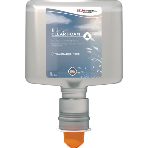 Savon transparent pour les mains Refresh, Mousse, 1,2 L, Sans parfum Advanced Consulting and Training Ltd.