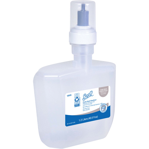 D&eacute;sinfectant en mousse sans alcool pour les mains Essential de Scott, 1200 ml, Cartouche de recharge, 0% alcool Advanced Consulting and Training Ltd.
