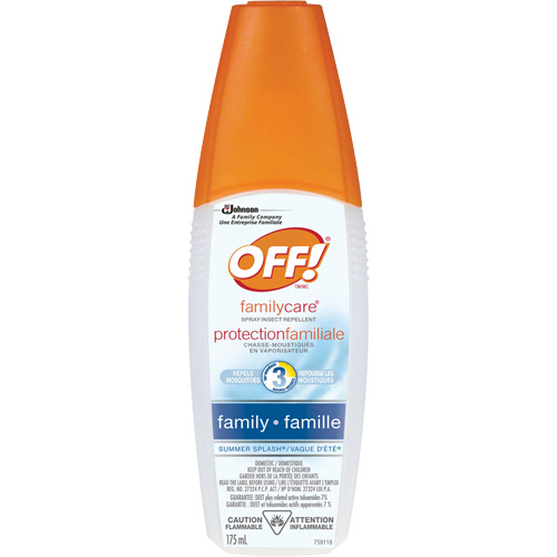 Insectifuge Off! Protection familiale &agrave; parfum de Vague d&eacute;t&eacute;, DEET &agrave; 7 %, Vaporisateur, 175 ml Advanced Consulting and Training Ltd.
