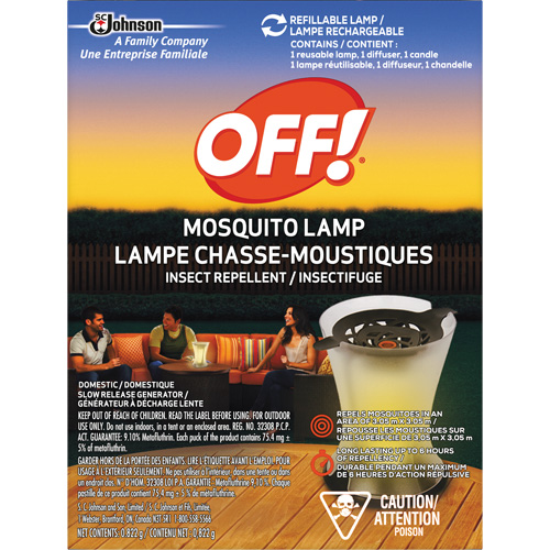 OFF! PowerPad&reg; Mosquito Repellent Lamp, DEET Free, Lamp, 0.822 g Advanced Consulting and Training Ltd.