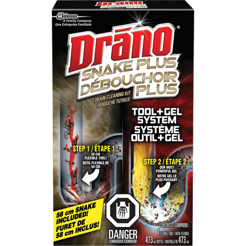 Drano&reg; Gel & Snake Tool Drain Cleaner Kit Advanced Consulting and Training Ltd.