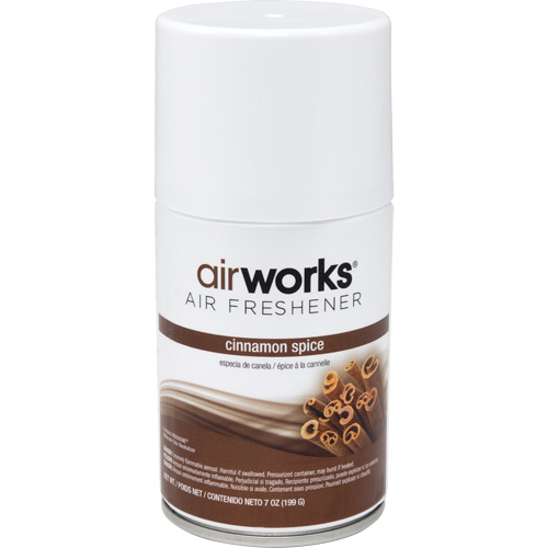 AirWorks&reg; Metered Air Fresheners, Cinnamon Spice, Aerosol Can Advanced Consulting and Training Ltd.