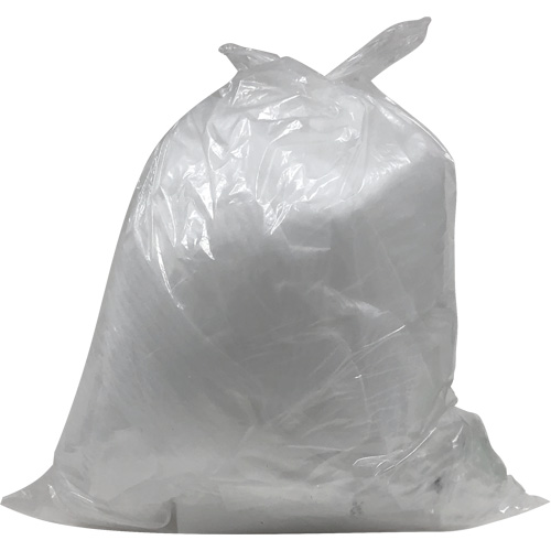 Industrial Garbage Bags, Utility, 20" W x 22" L, 0.64 mils, Clear, 23 L (6 Gal.) Capacity Advanced Consulting and Training Ltd.