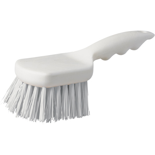 Short Handle Pot Brush, 9" L, Polypropylene Bristles, White Advanced Consulting and Training Ltd.