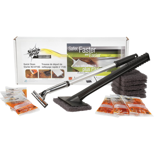 Scotch-Brite Quick Clean Griddle Cleaning System Starter Kit Advanced Consulting and Training Ltd.