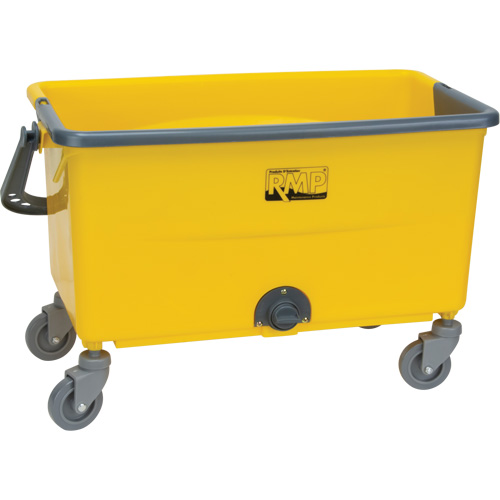 Seau et essoreuse pour vadrouille en microfibres, Passoire, 11 gal. US (44 pintes), Jaune Advanced Consulting and Training Ltd.