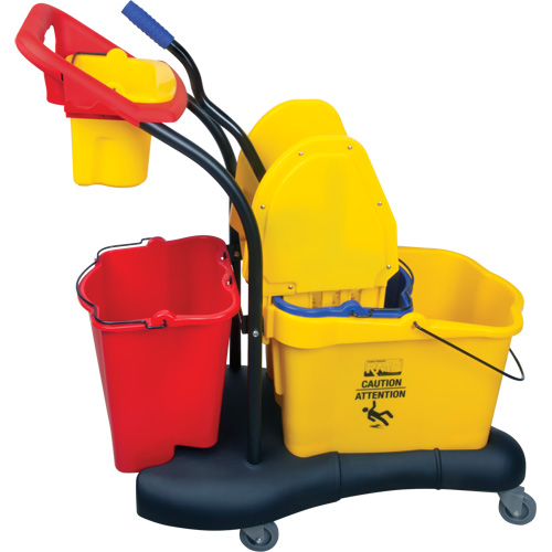 Multifunctional Mop Trolley, Down Press, 9.5 US Gal.(38 Quart), Yellow Advanced Consulting and Training Ltd.