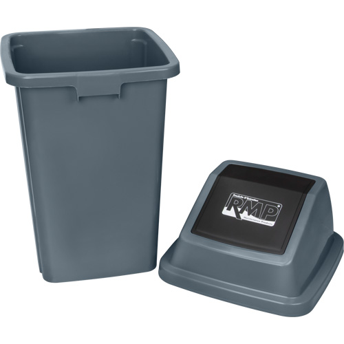 Garbage Can, Plastic, 26 US gal. Advanced Consulting and Training Ltd.