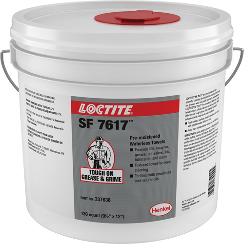 Essuie-mains industriels SF 7617, 130 lingettes, 12" x 9-1/2" Advanced Consulting and Training Ltd.
