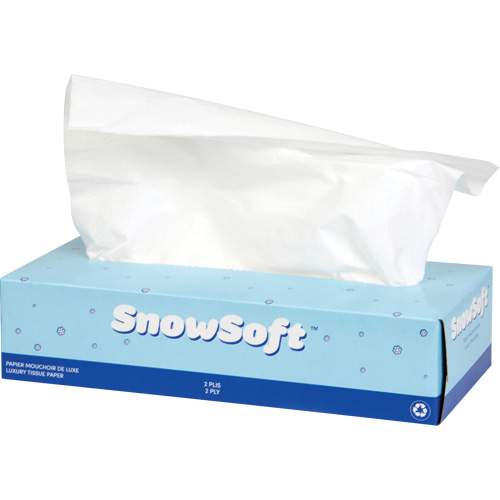 Snow Soft Premium Facial Tissue, 2 Ply, 7.4" L x 8.4" W, 100 Sheets/Box Advanced Consulting and Training Ltd.