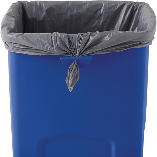 Untouchable&reg; Square Recycling Container, Bulk, Plastic, 23 US gal. Advanced Consulting and Training Ltd.