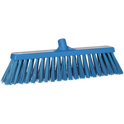 Balai-brosse robuste, Crins Ferme, 20", Polyester, Bleu Advanced Consulting and Training Ltd.