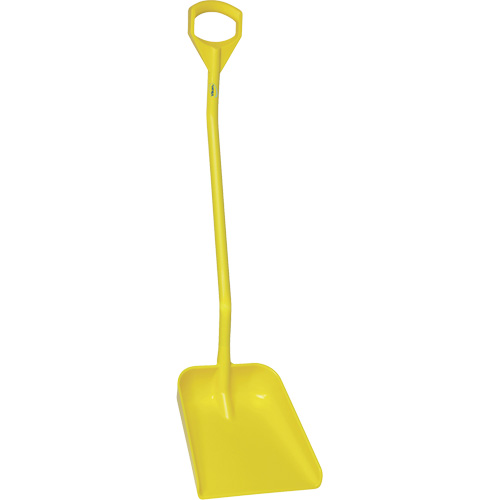 Ergonomic Large Blade Shovel, 51" Length, Plastic, Yellow Advanced Consulting and Training Ltd.