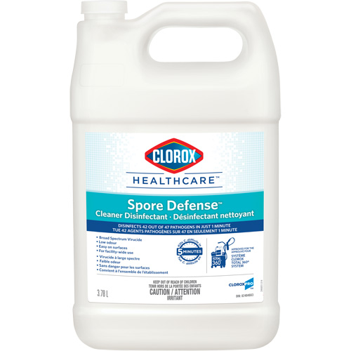 D&eacute;sinfectant nettoyant Clorox Healthcare Spore Defense, 3,78 L, Cruche Advanced Consulting and Training Ltd.