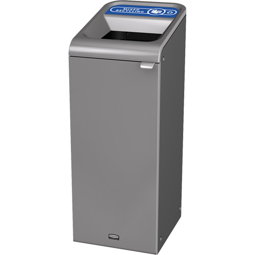 Conteneur pour d&eacute;chets de recyclage m&eacute;lang&eacute;s Configure, Vrac/Bord de rue/De bureau, Acier, 15 gal. US Advanced Consulting and Training Ltd.