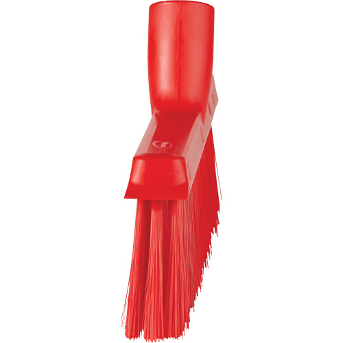 Balai biseaut&eacute; avec pas de vis inclin&eacute;, Crins Moyen, 10", Polyester, Rouge Advanced Consulting and Training Ltd.