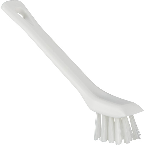 Brush with Scraping Edge, Stiff Bristles, 6" Long, White Advanced Consulting and Training Ltd.