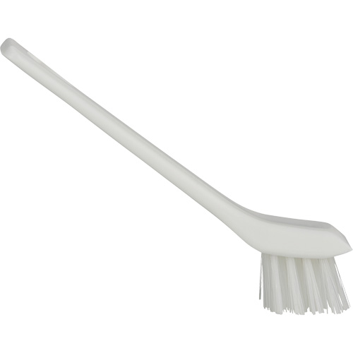 Brush with Scraping Edge, Stiff Bristles, 6" Long, White Advanced Consulting and Training Ltd.
