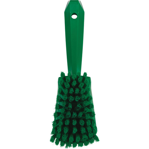 Brosse &agrave; r&eacute;curer avec manche court, Soies Doux, Longueur de 10-1/2", Vert Advanced Consulting and Training Ltd.