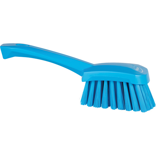 Brosse &agrave; r&eacute;curer avec manche court, Soies Doux, Longueur de 10-1/2", Bleu Advanced Consulting and Training Ltd.