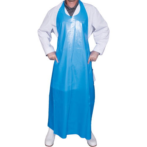 Tablier Top Dog de 8 mil, Polyur&eacute;thane, 45" lo x Bleu Advanced Consulting and Training Ltd.