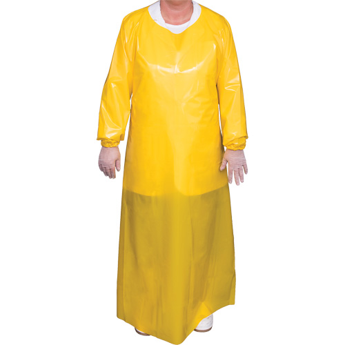 Blouse Top Dog de 6 mil, Grand, Jaune, Polyur&eacute;thane Advanced Consulting and Training Ltd.