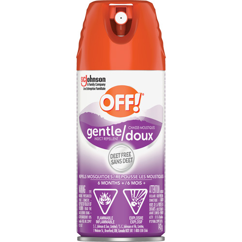 R&eacute;pulsif &agrave; insectes doux Off!, Sans DEET, A&eacute;rosol, 142 g Advanced Consulting and Training Ltd.