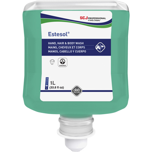 Estesol&reg; Hand, Hair and Body Cleaner, 1 L, Rain Forest, Plastic Cartridge Advanced Consulting and Training Ltd.