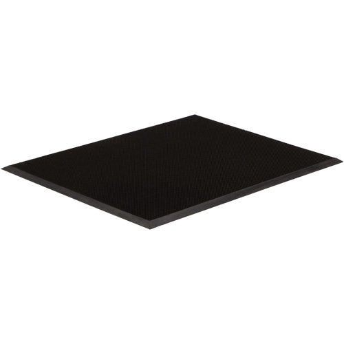 Gritstop Fingermat Entrance Matting, Rubber, Scraper Type, Finger Tip Style Pattern, 3' x 5', Black Advanced Consulting and Training Ltd.