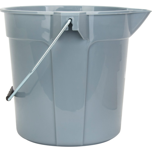 Seau rond avec bec verseur, Capacit&eacute; de 2,64 gal. US (10,57 pintes), Gris Advanced Consulting and Training Ltd.