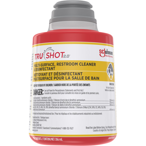 TruShot 2.0 Multi-Surface Restroom Cleaner & Disinfectant, 266 ml, Trigger Bottle Advanced Consulting and Training Ltd.