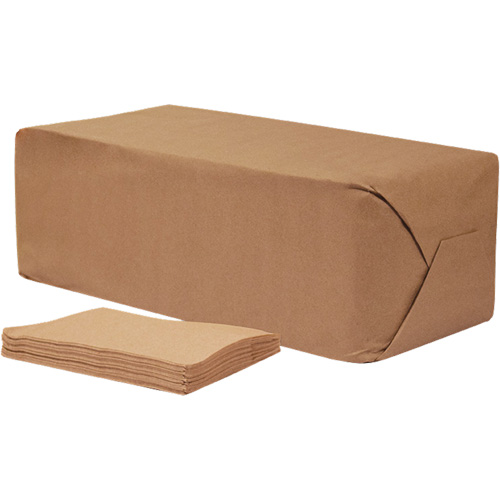 Pro Select&reg; Brown Napkins, 1 Ply, 12" x 12" Advanced Consulting and Training Ltd.