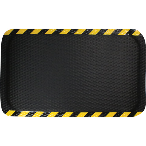 Hog Heaven Mat, Diamond, 3' x 5' x 5/8", Black/Yellow, Nitrile Advanced Consulting and Training Ltd.