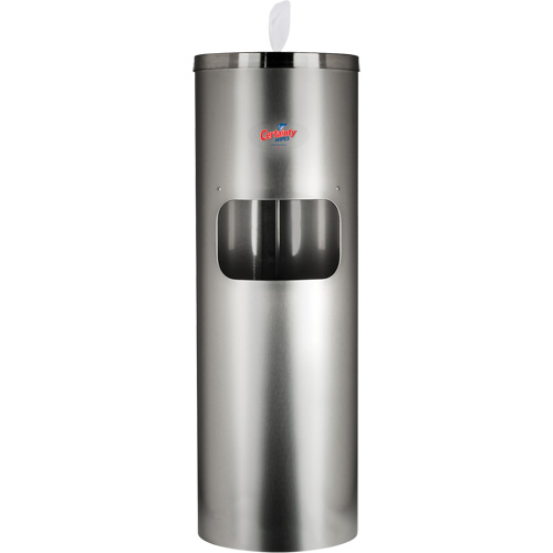 Stainless Steel Wipes Floor Stand Advanced Consulting and Training Ltd.