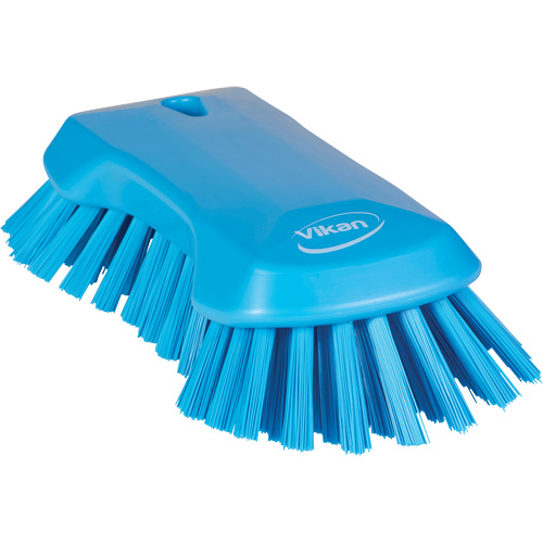Hand Brush, Extra Stiff Bristles, 9-1/10" Long, Blue Advanced Consulting and Training Ltd.