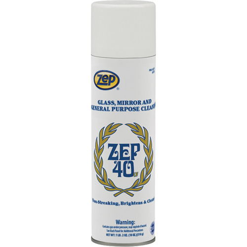 Non-Streaking Glass & Mirror Cleaner, 18 oz., Aerosol Can Advanced Consulting and Training Ltd.