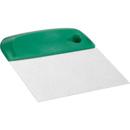 Flexible Stainless Steel Dough Cutter/Scraper, Green, 4-1/2" W x 5-3/4" L Advanced Consulting and Training Ltd.