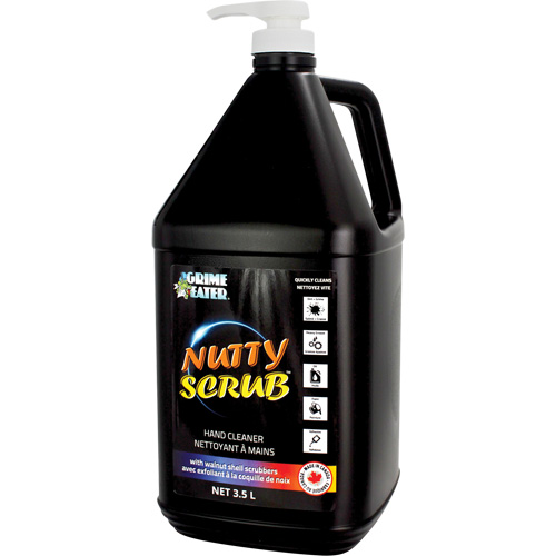 Nettoyant &agrave; mains avec exfoliant en coquille de noyer Nutty Scrub, Pierre ponce, 3,5 L, Bouteille, Sans parfum Advanced Consulting and Training Ltd.