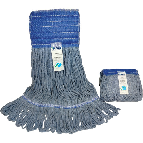 Wide-Band Mop Head, Antimicrobial/Floor Finishing/Specialty, Cotton/Rayon/Synthetic, Loop Style Advanced Consulting and Training Ltd.