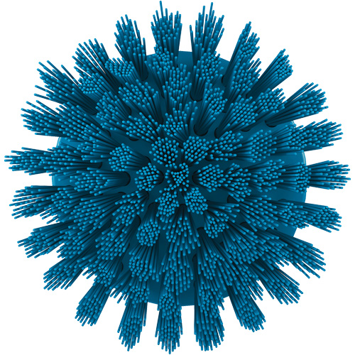 HyDrive Round Drill Brush, Extra Stiff Bristles, 3-1/10" Long, Blue Advanced Consulting and Training Ltd.