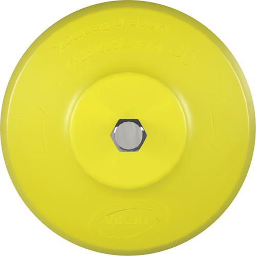 HyDrive Round Drill Brush, Extra Stiff Bristles, 3-1/10" Long, Yellow Advanced Consulting and Training Ltd.