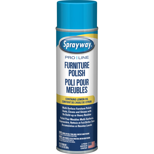 Pro Line Furniture Polish with Lemon Oil, 19 oz., Aerosol Can Advanced Consulting and Training Ltd.