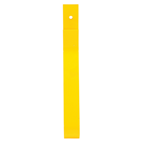 Rail Post, Steel, 10-3/4" L x 24" H, Yellow Advanced Consulting and Training Ltd.
