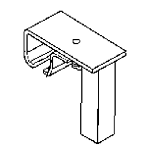 Track Bracket for Floor Support Hardware Advanced Consulting and Training Ltd.