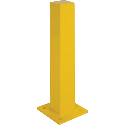 Butoirs robustes, Acier, 24" h x 4" la, Jaune Advanced Consulting and Training Ltd.