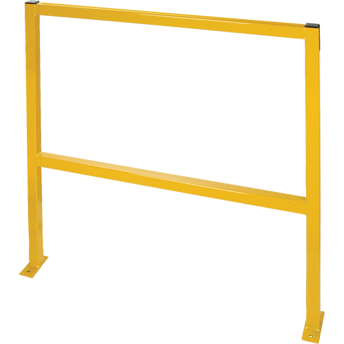 Protecteurs de p&eacute;rim&egrave;tre - Style tubulaire, 96" la x 49-1/2" h, Jaune Advanced Consulting and Training Ltd.