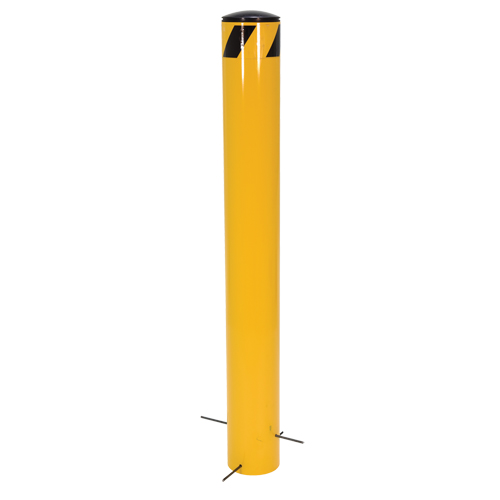 Pour-In-Place Bollards, Steel, 36-1/2" H x 5-9/16" W, Yellow Advanced Consulting and Training Ltd.