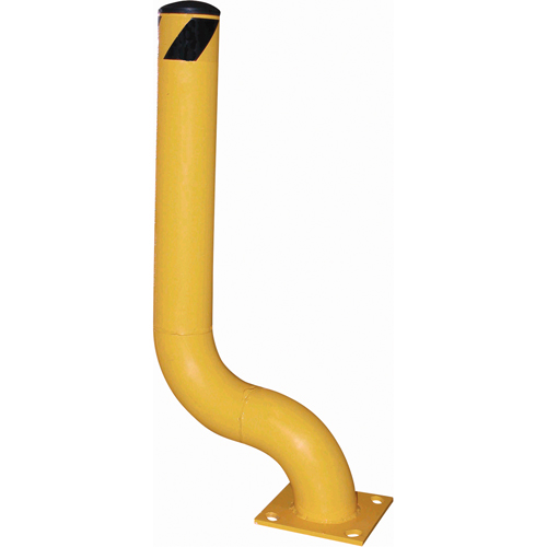Borne d&eacute;sax&eacute;e, Acier, 36-1/8" h x 8" la, Jaune Advanced Consulting and Training Ltd.